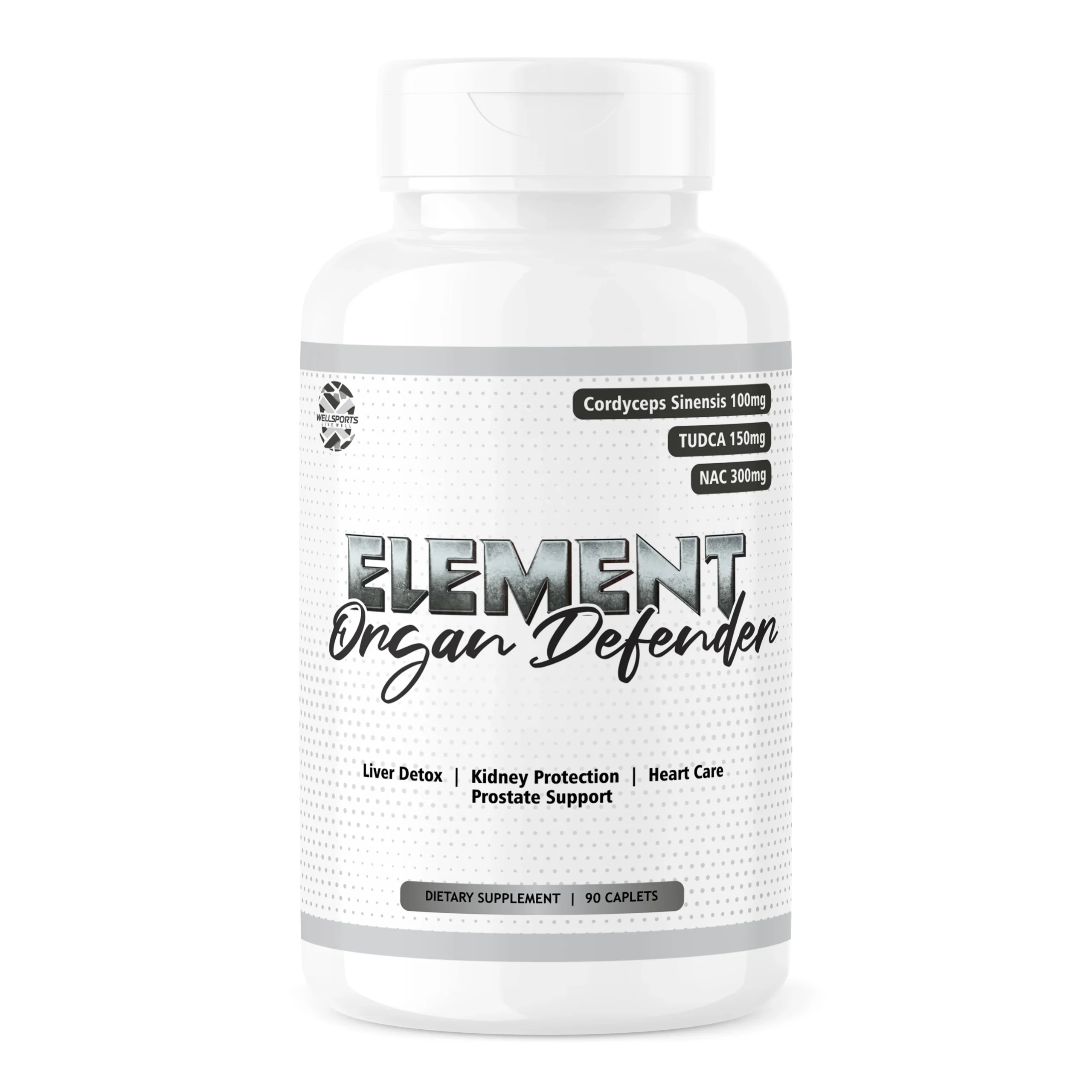 Wellsports Element Organ Defender 90 Caplets