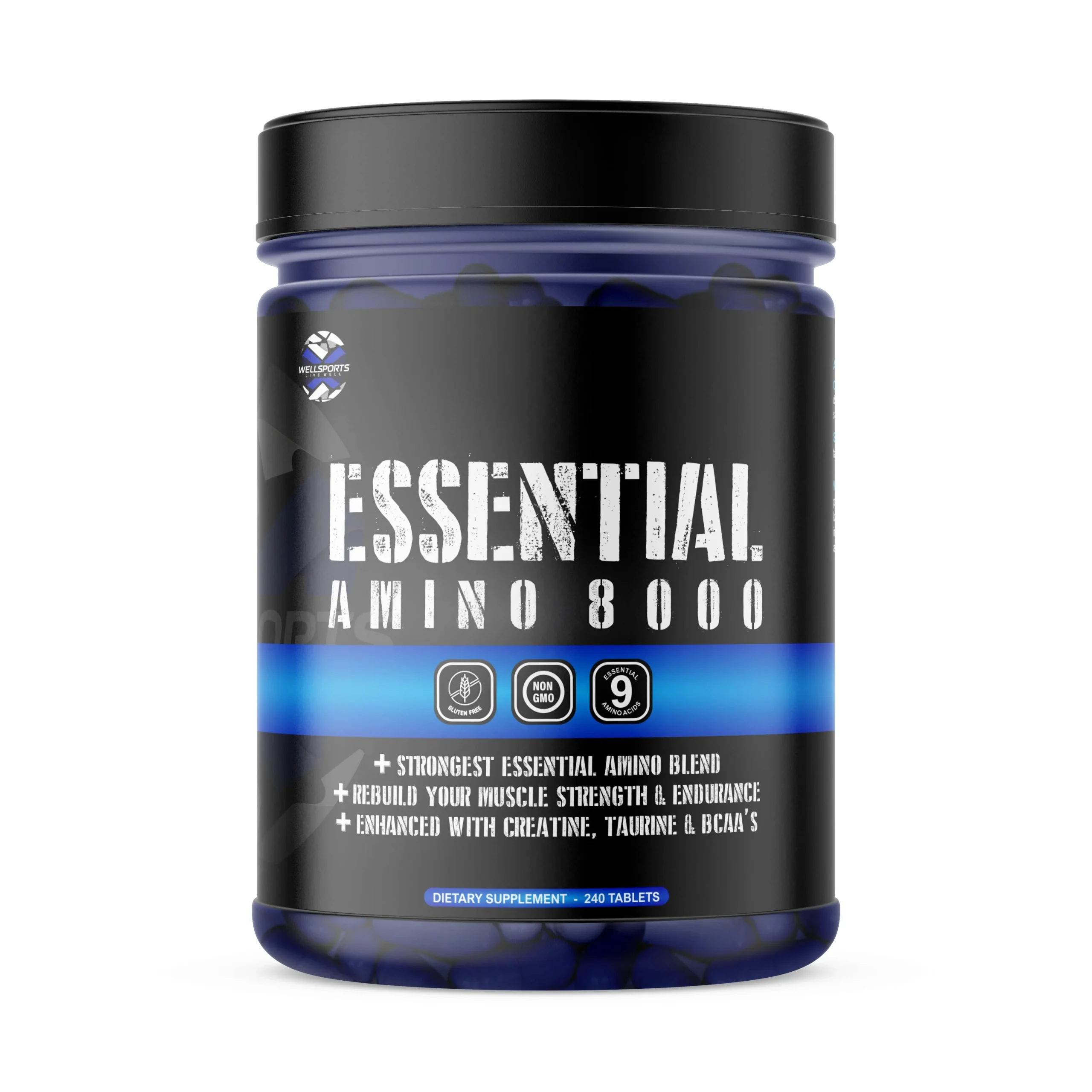 Wellsports Essential Amino 8000 240 Tablets