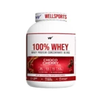 Wellsports 100% Whey Protein Concentrate 4.4 lb (2 kg) Choco Cherry