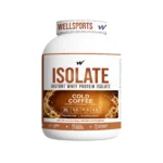 Wellsports Instant Whey Protein Isolate 4.4 lb (2 kg) Cold Coffee
