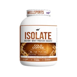 Wellsports Instant Whey Protein Isolate 4.4 lb (2 kg) Cold Coffee